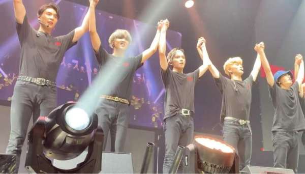Coca-Cola Roxy, section: GA, row: 1