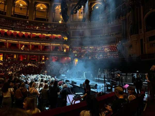 Royal Albert Hall, section: Stalls M, row: 3, seat: 109