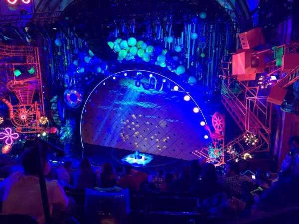 Palace Theatre, Broadway, section: Rear Mezzanine R, row: J, seat: 2