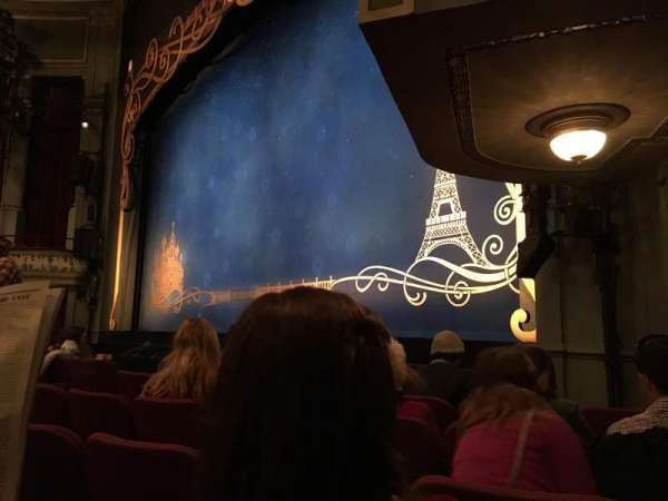 Broadhurst Theatre, section: Orchestra R, row: F, seat: 20