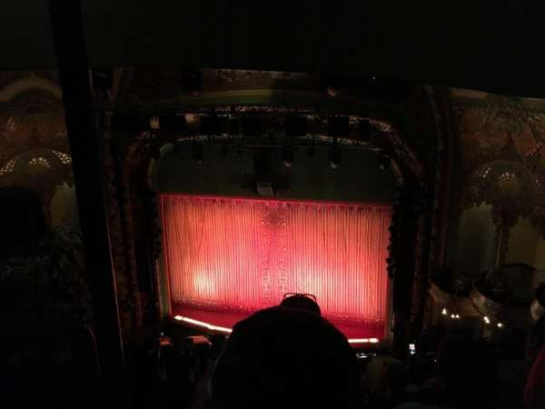 New Amsterdam Theatre, section: Balcony R, row: G, seat: 2