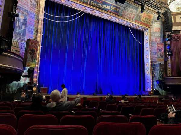 Imperial Theatre, section: Orchestra L, row: K, seat: 9