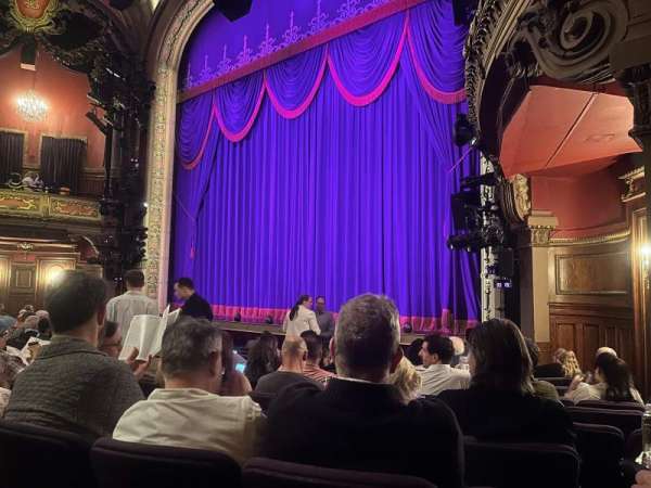 Lyceum Theatre, Broadway, section: Orchestra R, row: L, seat: 18