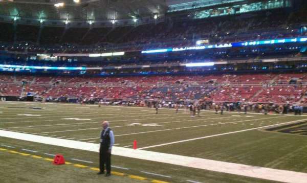 The Dome at America's Center, section: 134LO, row: c, seat: 6
