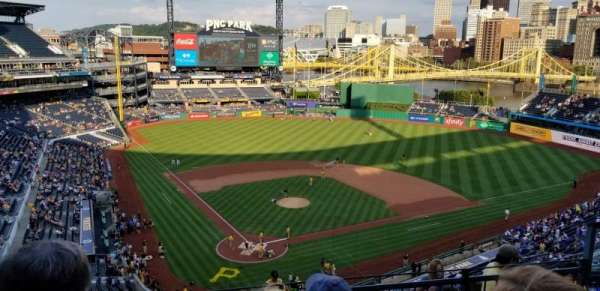 PNC PARK, section: 314, row: G, seat: 9