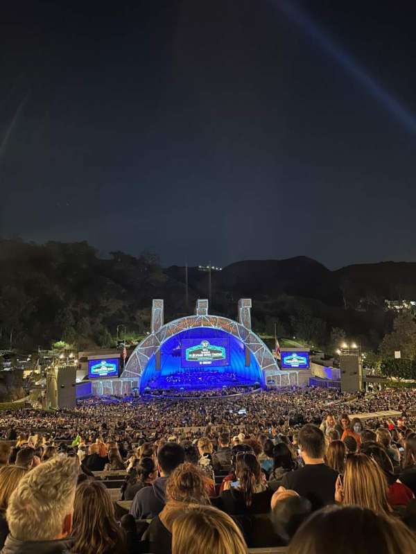 Hollywood Bowl, section: N2, row: 19, seat: 104-107