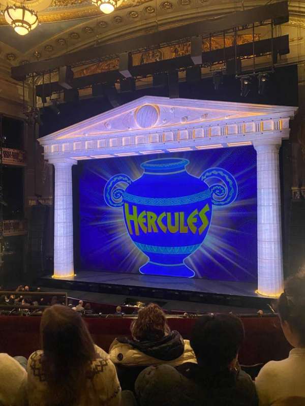 Theatre Royal Drury Lane, section: Royal Circle, row: D, seat: 16