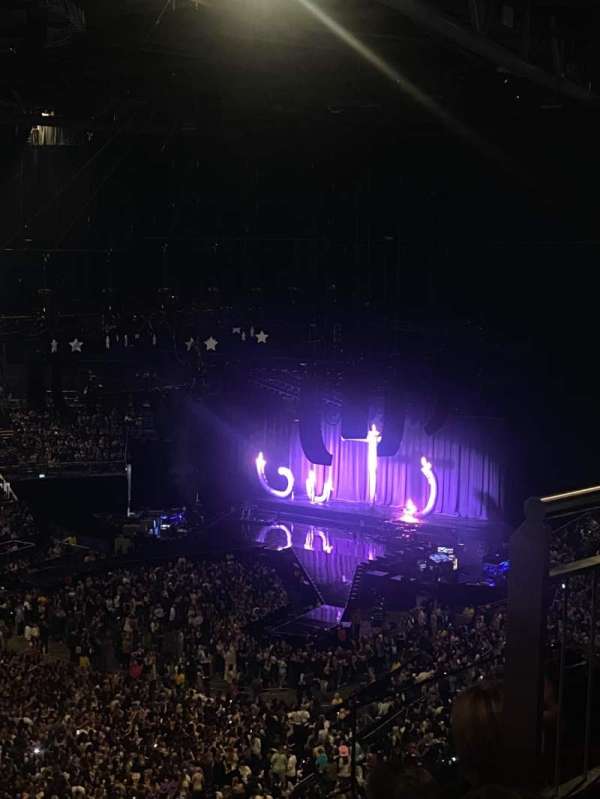 The O2, London, section: 417, row: D