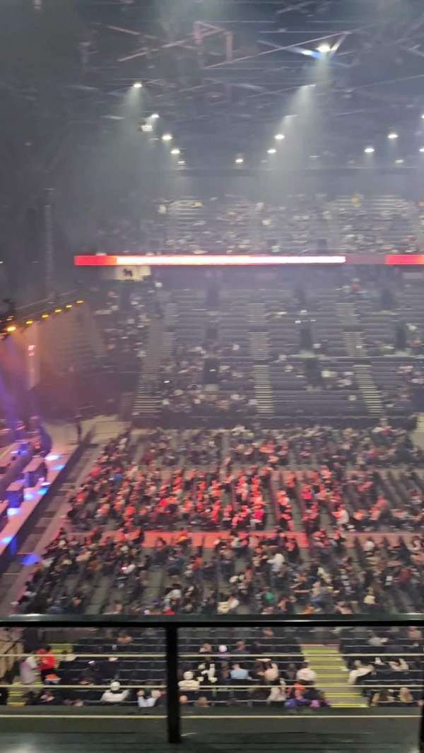 Accor Arena, section: Balcon O, row: 83, seat: 2