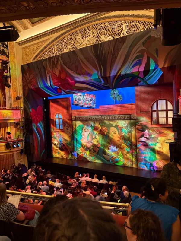 James Earl Jones Theatre, section: Mezzanine R, row: D, seat: 14