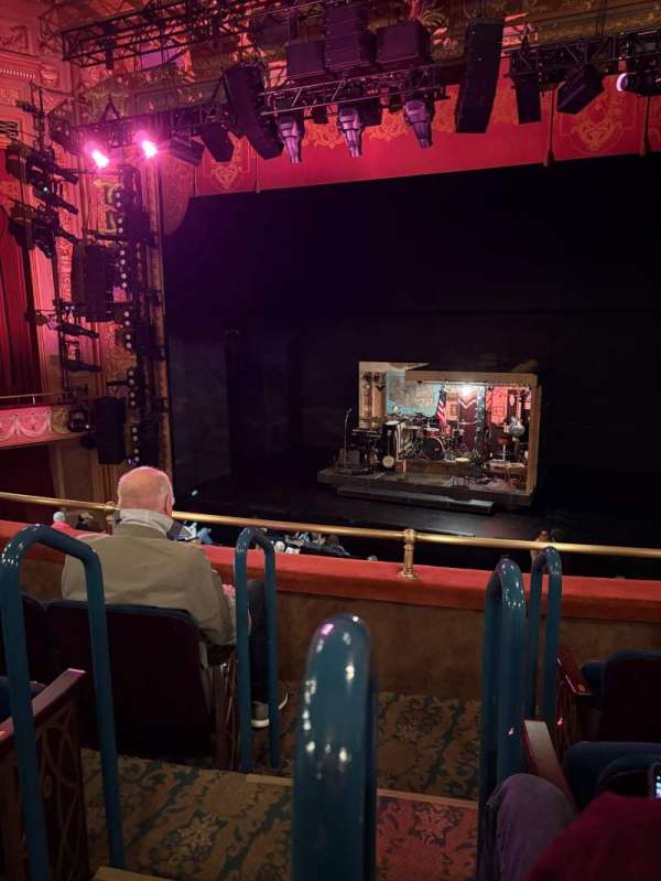 Longacre Theatre, section: Mezzanine R, row: D, seat: 1
