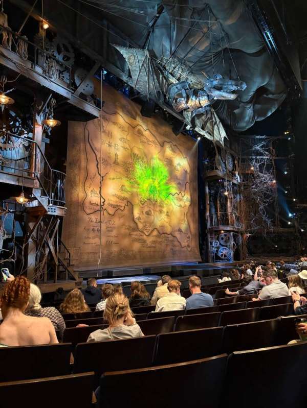 Gershwin Theatre, section: Orchestra L, row: G, seat: 27