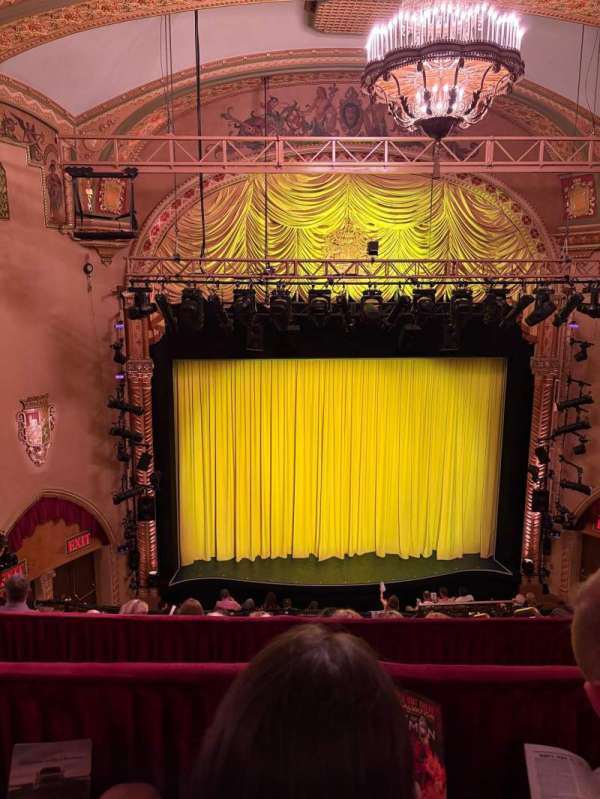 John Golden Theatre, section: Rear Mezzanine L, row: B, seat: 107