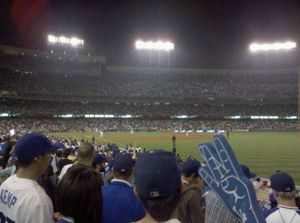 Dodger Stadium, section: 44FD, row: F, seat: 6