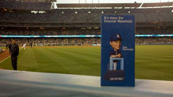 Dodger Stadium, section: 50FD, row: AA, seat: 2