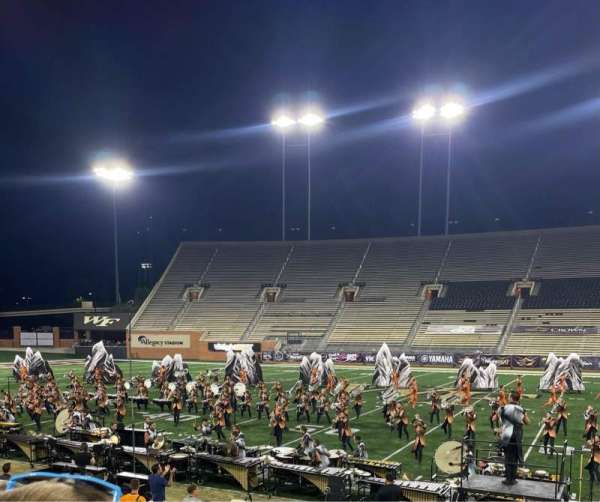 Allegacy Federal Credit Union Stadium, section: 6, row: M, seat: 1