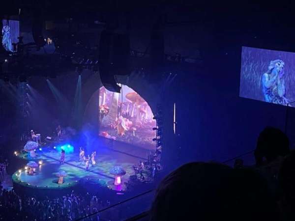 Toyota Center, section: 411, row: 3, seat: 7