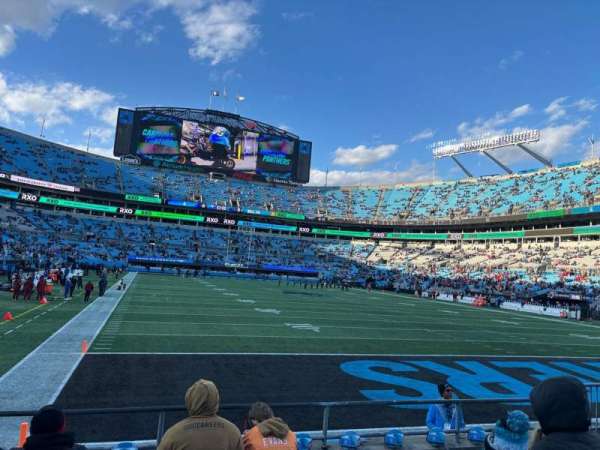 Bank of America Stadium, section: 123, row: 5, seat: 10