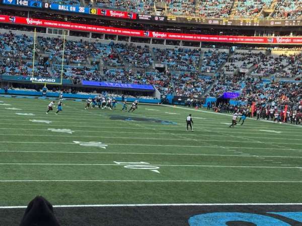 Bank of America Stadium, section: 123, row: 5, seat: 11