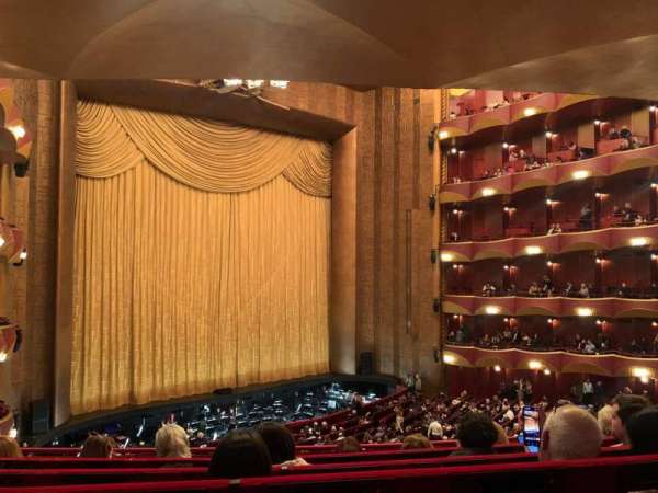 Metropolitan Opera House - Lincoln Center, section: Grand Tier L, row: E, seat: 19
