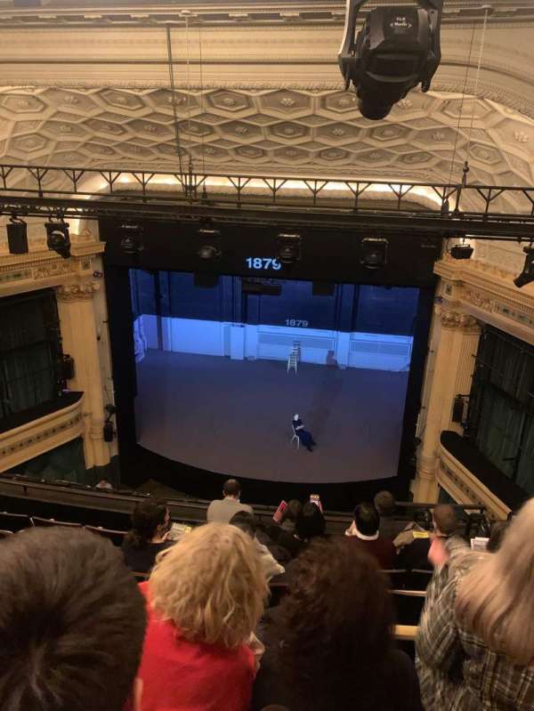 Hudson Theatre, section: Balcony C, row: G, seat: 116