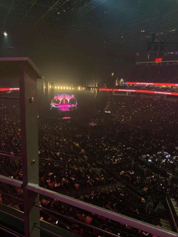T-Mobile Arena, section: 210, row: A, seat: 1