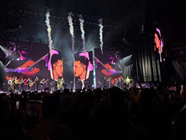 T-Mobile Arena, section: Floor A, row: N, seat: 1