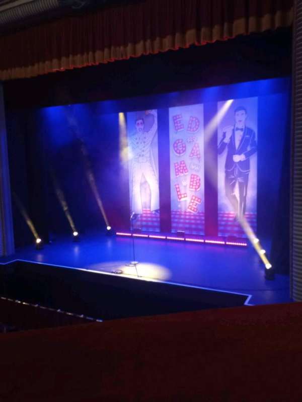 Grand Opera House, York, section: Dress circle, row: A, seat: 5