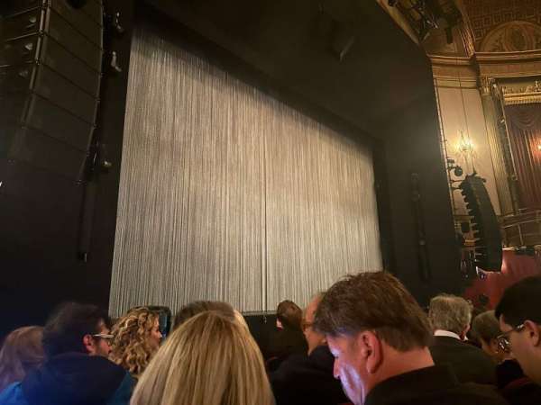 St. James Theatre, section: Orchestra L, row: F, seat: 13