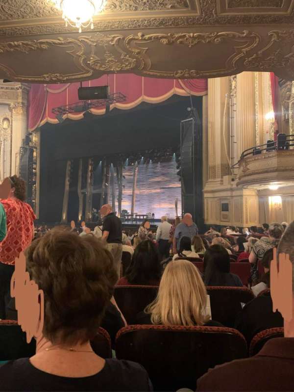 Citizens Bank Opera House, section: RORCLV, row: Q, seat: 38
