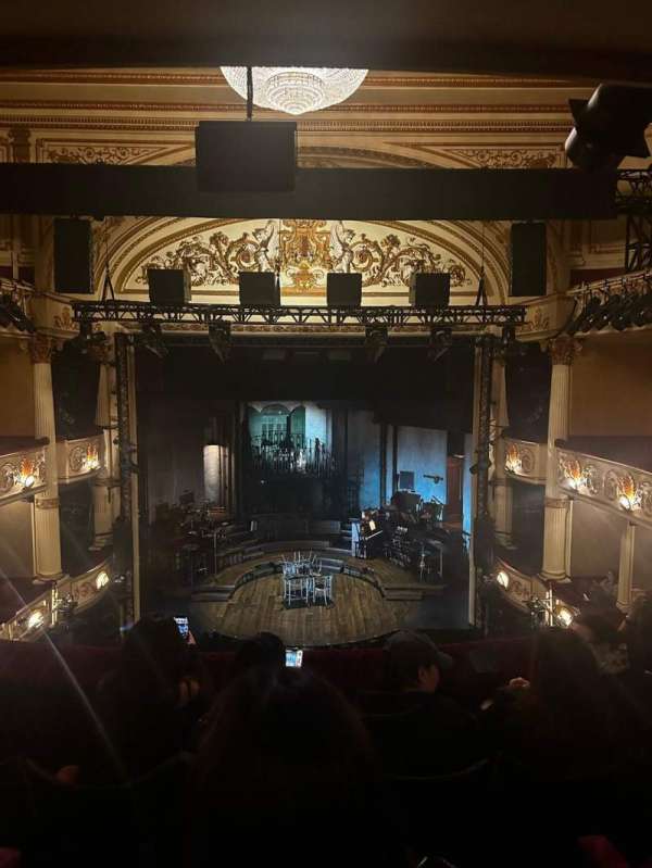 Lyric Theatre, West End, section: Grand circle, row: D, seat: 14