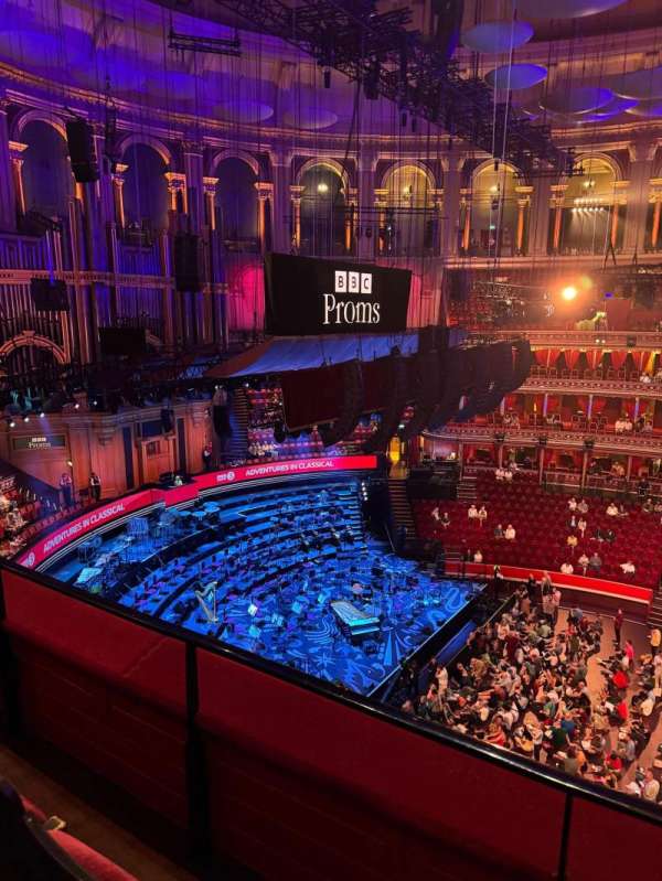 Royal Albert Hall, section: Rausing Circle Q, row: 2, seat: 15