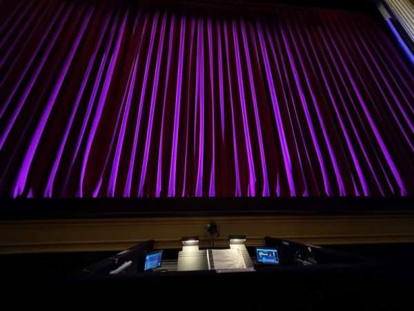 Music Box Theatre, section: Orchestra C, row: B, seat: 107