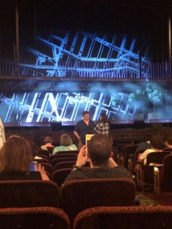 Citizens Bank Opera House, section: Orchestra LC, row: G, seat: 3