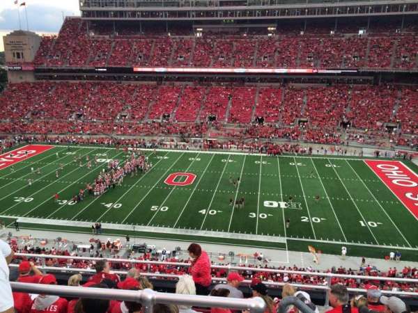 Ohio Stadium, section: 20C, row: 8, seat: 5