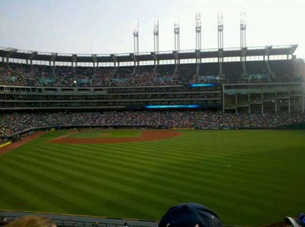 Progressive Field, section: 307, row: C, seat: 19
