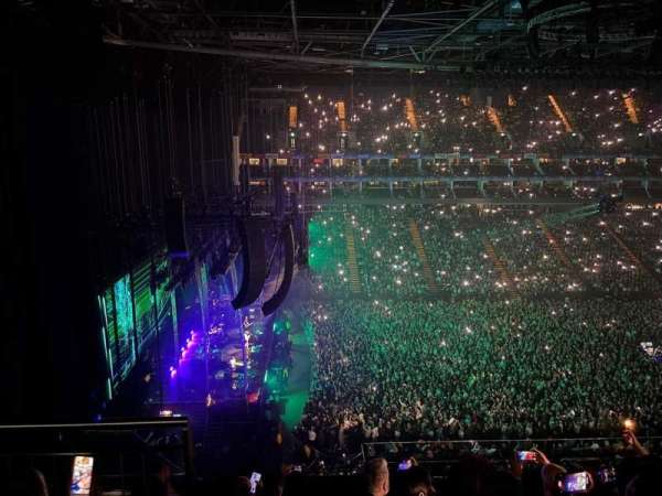 The O2, London, section: 401, row: E, seat: 474