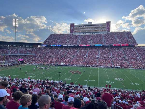 Gaylord Memorial Stadium, section: 30, row: 51, seat: 1