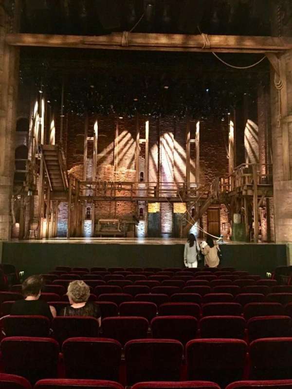 CIBC Theatre, section: Orchestra C, row: P, seat: 106