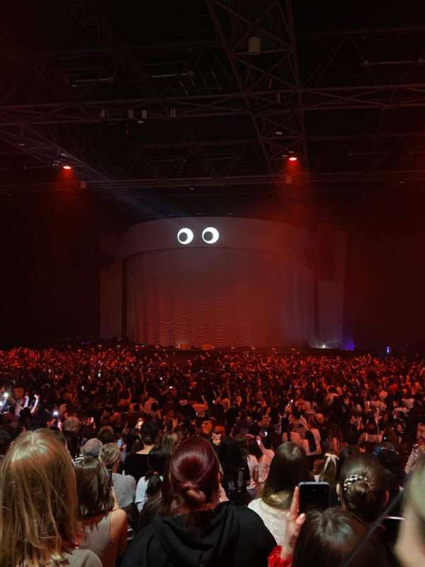Zénith Paris, section: M, row: 20, seat: 170