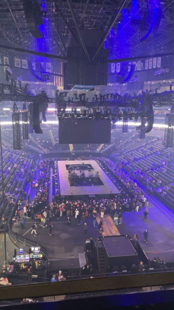 Ball Arena, section: 363, row: 1, seat: 7