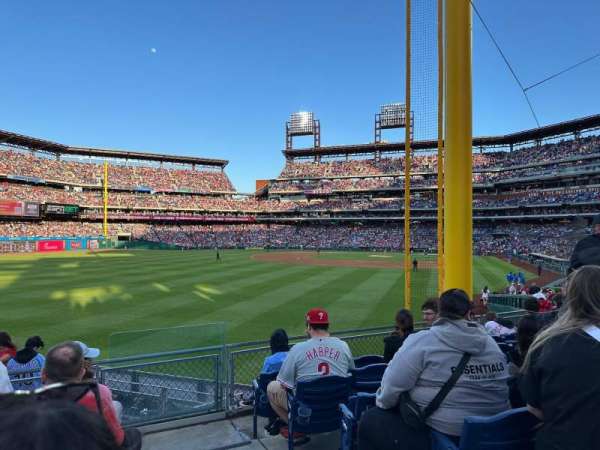 Citizens Bank Park, section: 141, row: 12, seat: 1