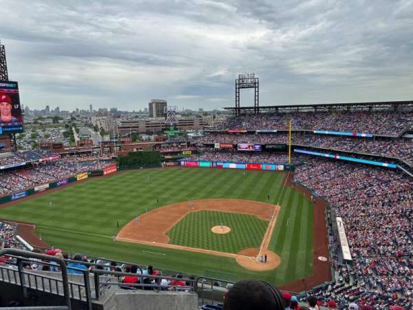 Citizens Bank Park, section: 423, row: 11, seat: 22