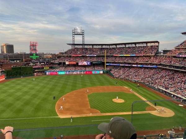 Citizens Bank Park, section: 327, row: 2, seat: 2