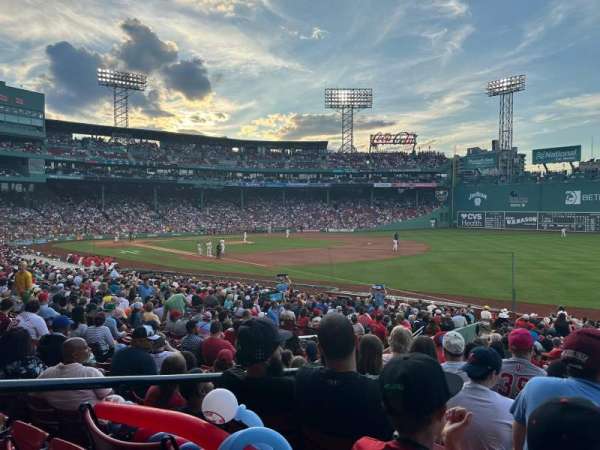 Fenway Park, section: Right Field Box 97, row: UU, seat: 10