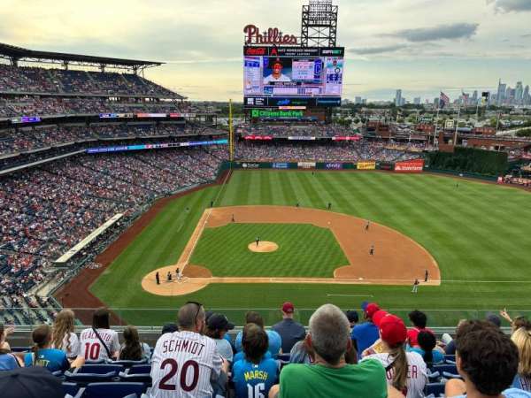 Citizens Bank Park, section: 316, row: 7, seat: 11