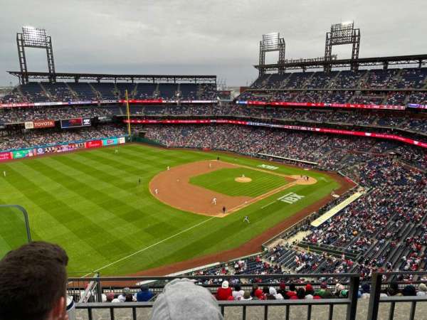 Citizens Bank Park, section: 431, row: 2, seat: 23
