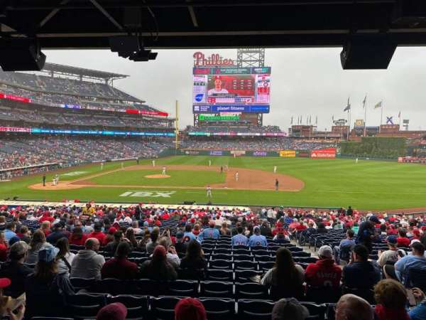 Citizens Bank Park, section: 116, row: 34, seat: 3