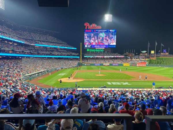 Citizens Bank Park, section: 119, row: 31, seat: 6