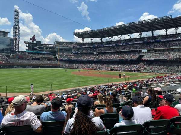 Truist Park, section: 140, row: 6, seat: 16
